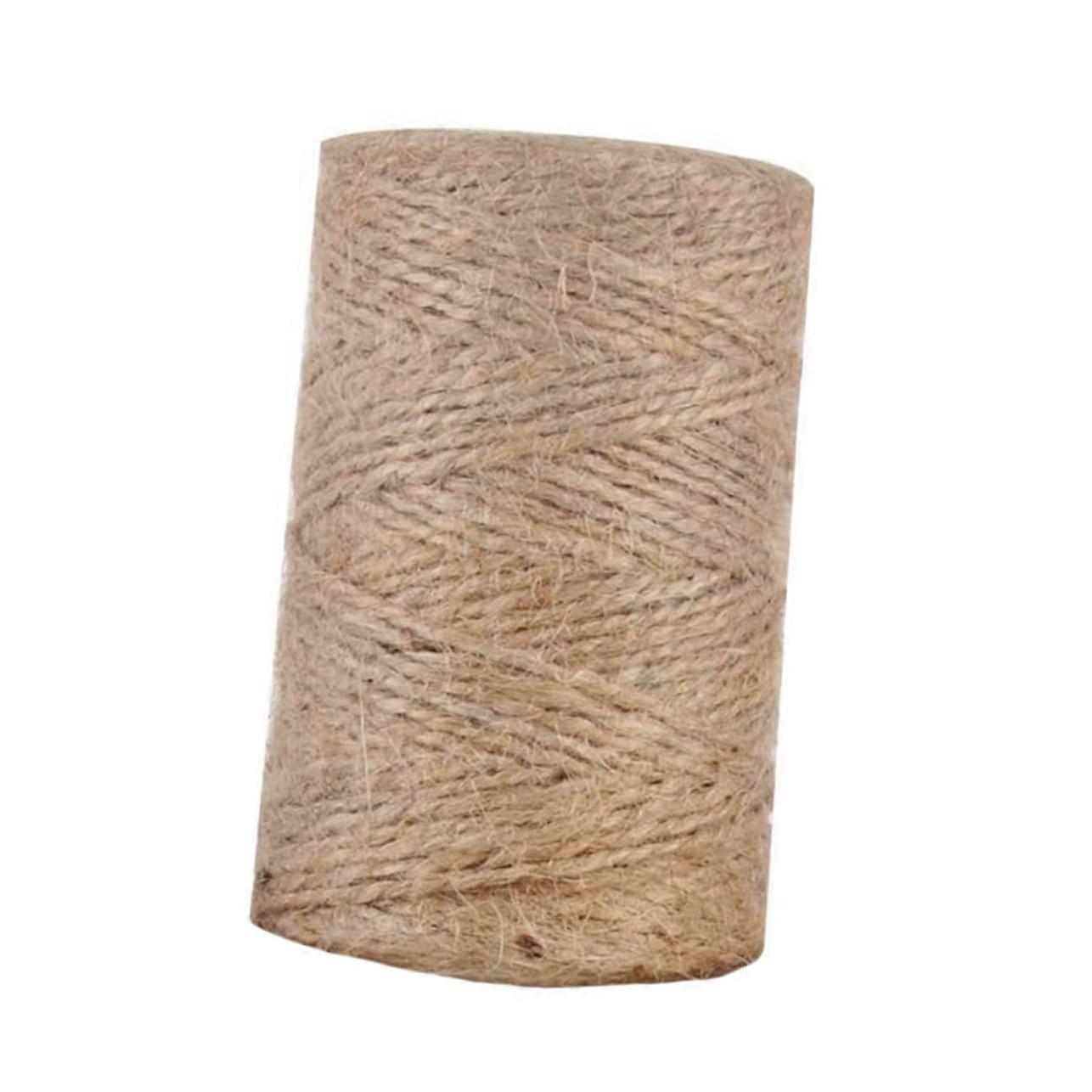 natural jute yarn, sackcloth twine for wrapping, jute rope for crafts