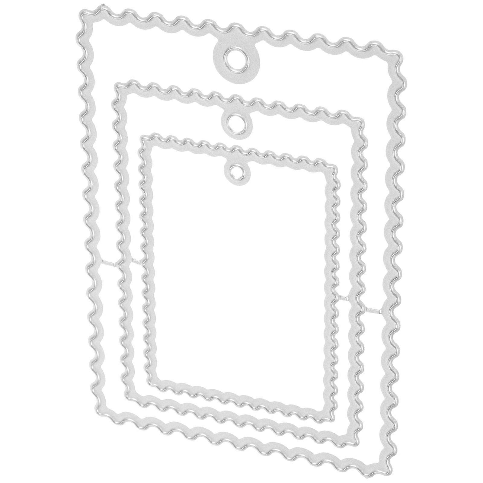 Embossing Stencils Template Mould Cutting Die Stencil Stamp Christmas Card Giving Craft Tool Handmade Enthusiasts 9.5x7cm 1Set