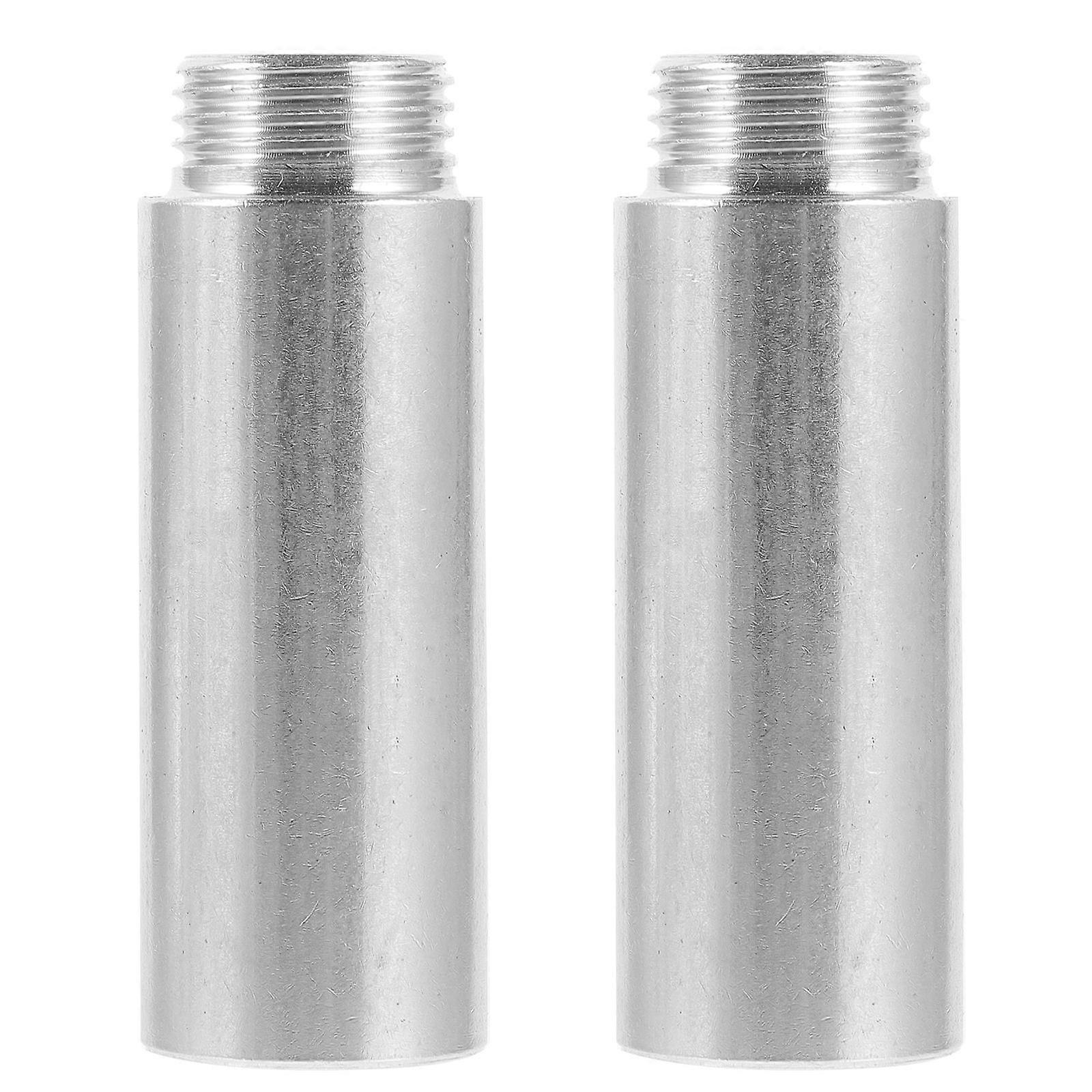 Shower Head Extender Arm for Easy Access Bathroom Plumbing Connection – 2pcs Set for DIY Installations