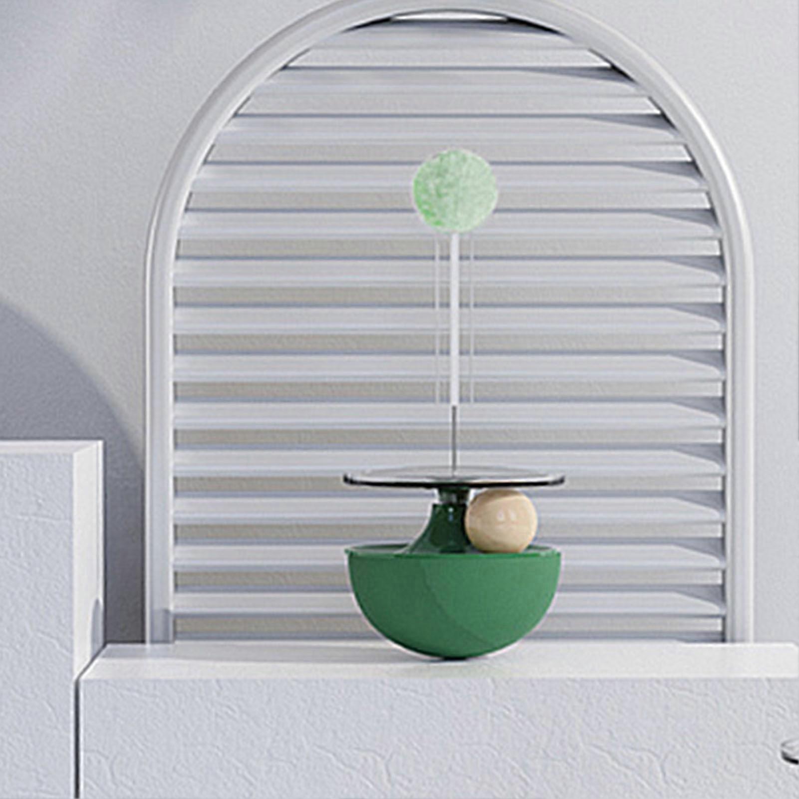 猫のセルフプレイティーザーワンド退屈解消インタラクティブ猫ティーザースティックボールおもちゃ屋内グリーン用