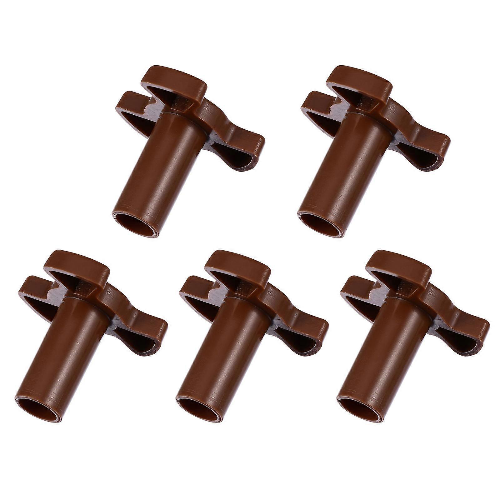 Microwave Replacement Parts Turntable Coupler Microwave Maintenance Appliance Repairers 3.2X3.2X3CM Triangular Bracket Shape 5Pcs