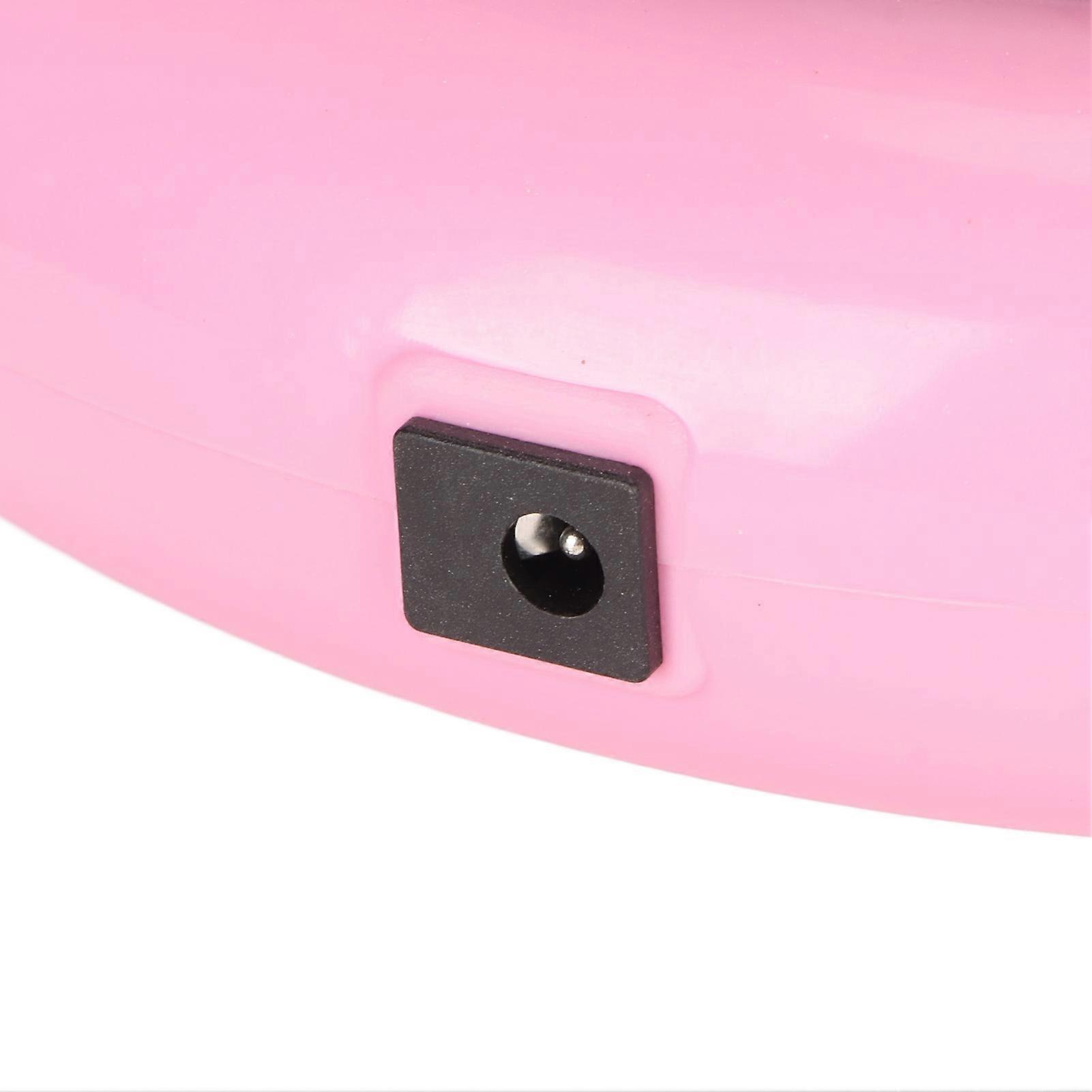 Mini Pottery Wheel Adjustable Speed Detachable Basin Electric Clay Making Pottery Machine for Kids DIY Craft Pink UK Plug 100‑240V