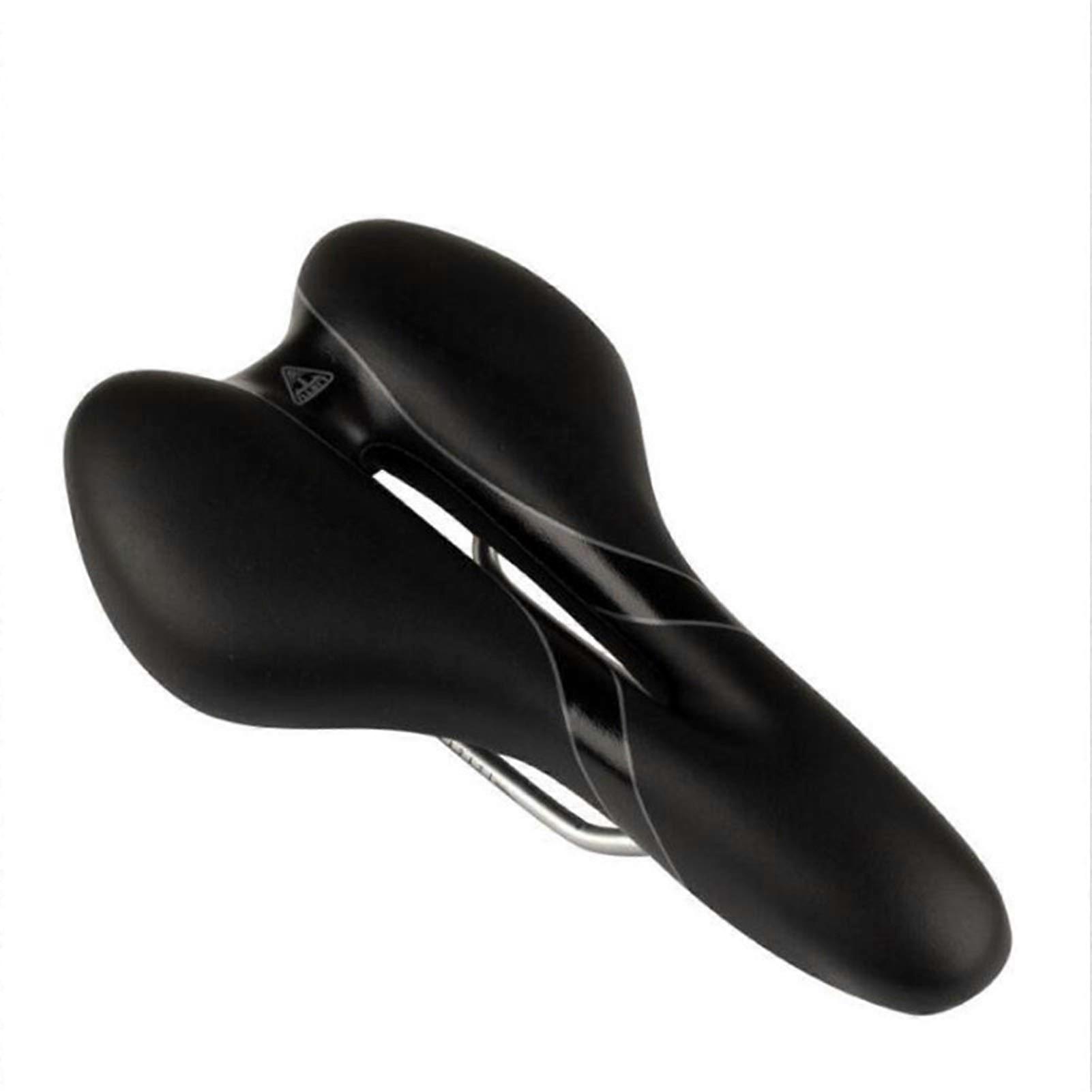 Bicycle seat, bicycle saddle, soft bicycle saddle, retro bicycle seat, bicycle accessories, MTB Selle bicycle saddle, brown/black