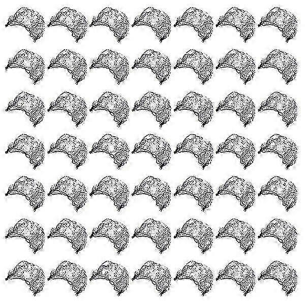 100pcs Invisible Elastic Mesh Hair Nets for Wig & Hair Fixing - Rough Black 30 by Zekai - Secure & Comfortable Styling Accessory