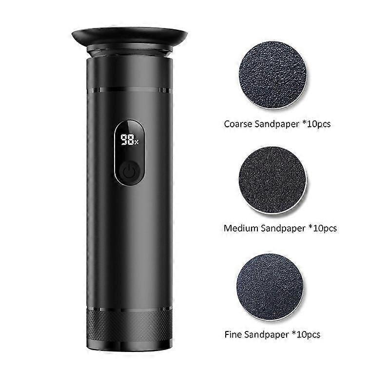 Electric Pedicure File LCD Display Rechargeable Electric Callus Remover