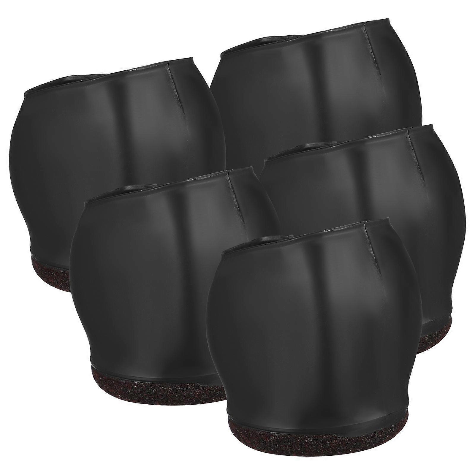 Easy Installation Durable PE Chair Stopper for Laminate Surfaces Office Users Homeowners 5Set