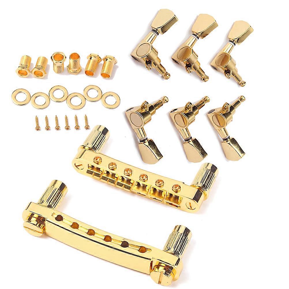 Tuning Pegs Golden For Electric Guitar Instrument Maintenance 1Set
