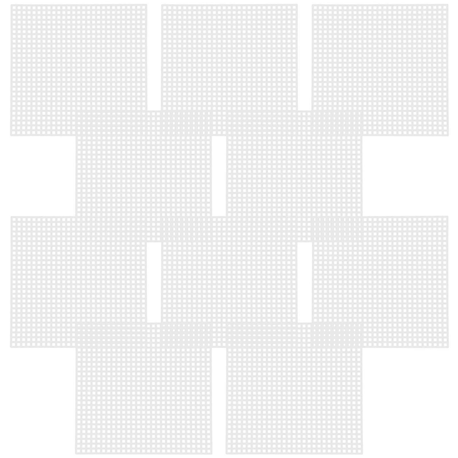 It sounds like you're referring to a product listing or description for **10pcs Plastic Mesh Sheets** commonly used in crafting, wig making, and