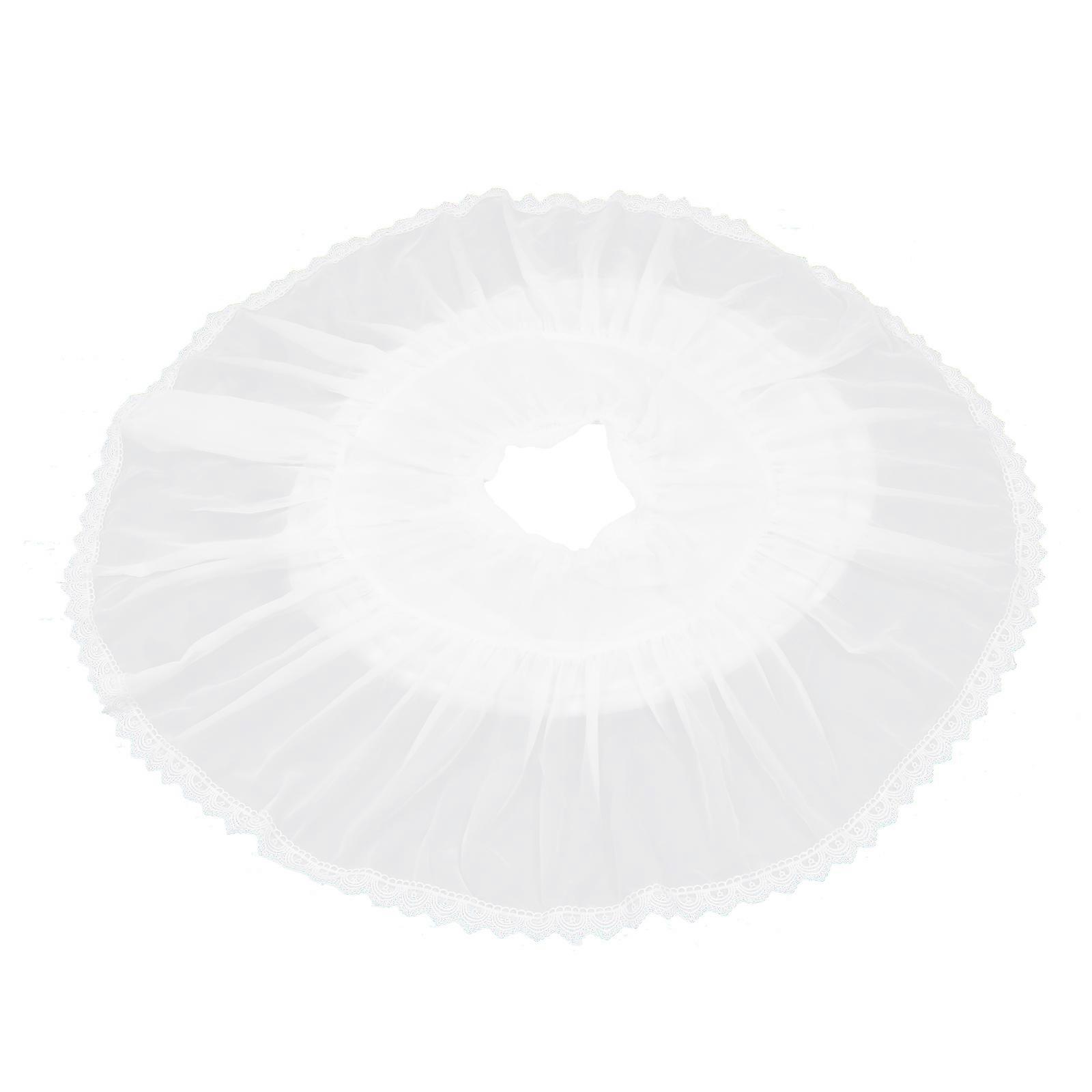 Short Lace Petticoat Designed For Women Suitable For Wedding And Ceremony Events With 60X60X0.3CM Size And Puff Up Function 1Pack