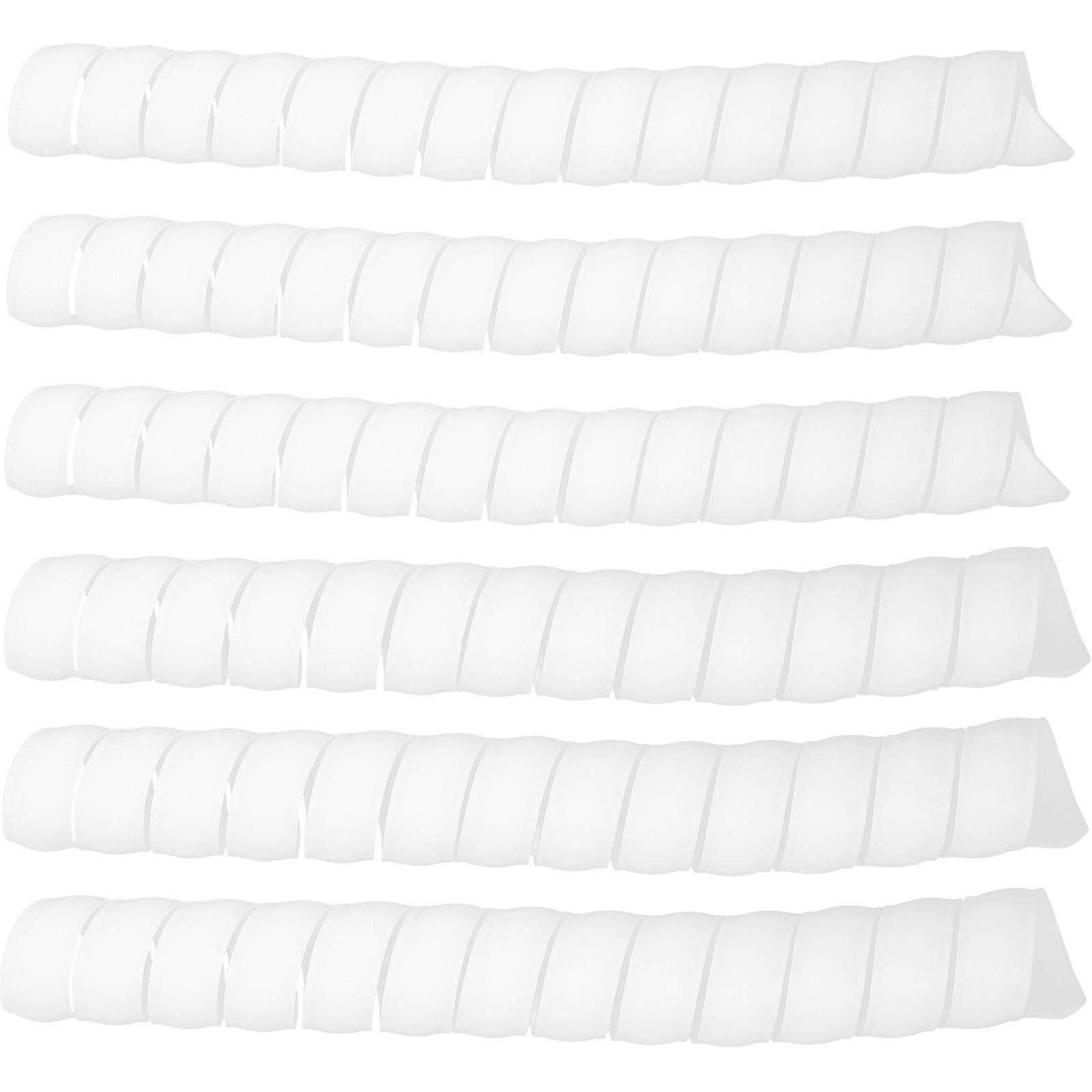 Spiral Tree Trunk Protector 6Pcs Plastic Wrapping Covers For Tree Protection In Outdoor Garden Areas