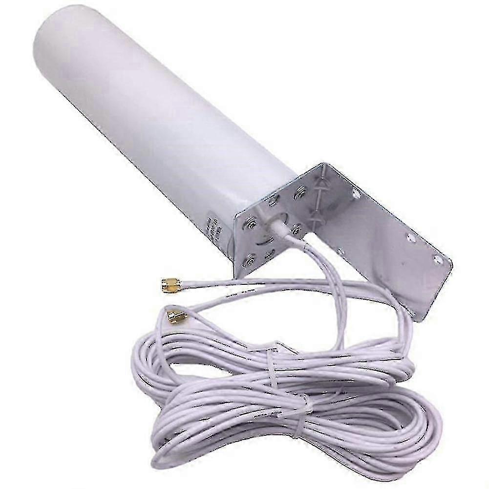 10099198939313g 4g Lte External Antenna Outdoor With 5m Dual Crc9/ts9/sma Connector For 3g 4g Router Modem f26