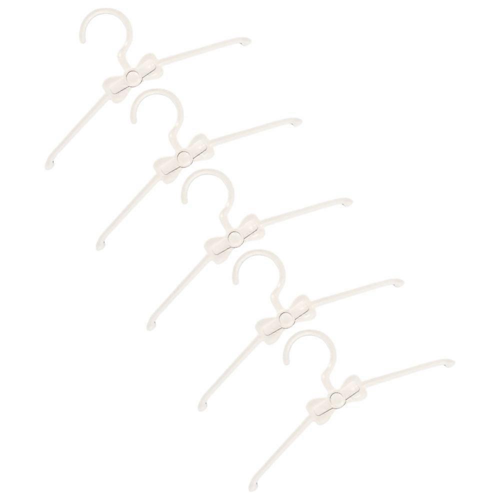 Plastic Hangers Small Coat Hangers For Baby Clothes And Pet Clothes Home Use 5Pcs
