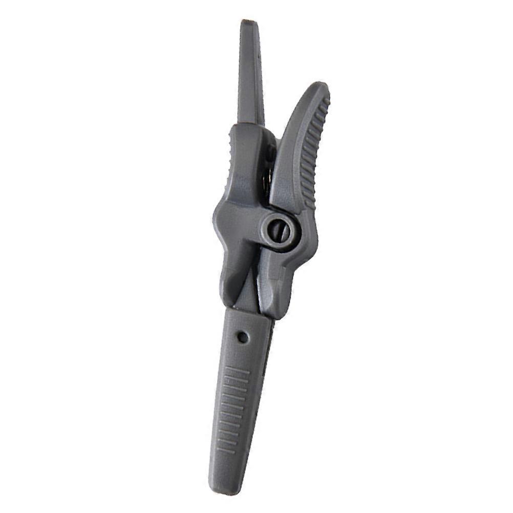 Eyebrow Scissors for Women with Ergonomic Design and Comfortable Grip for Home Use Grey Plastic Stainless Steel 7.5 Inches