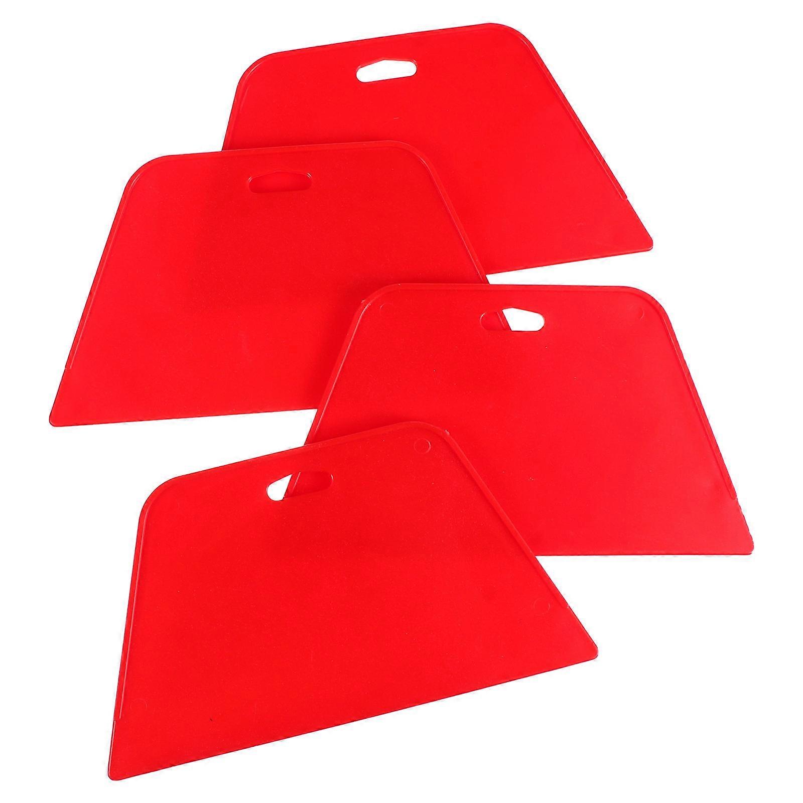 Film Sticking Tools Wallpaper Smoothing Equipment Car Film Tool Heat Forming Border Checking 4Pcs