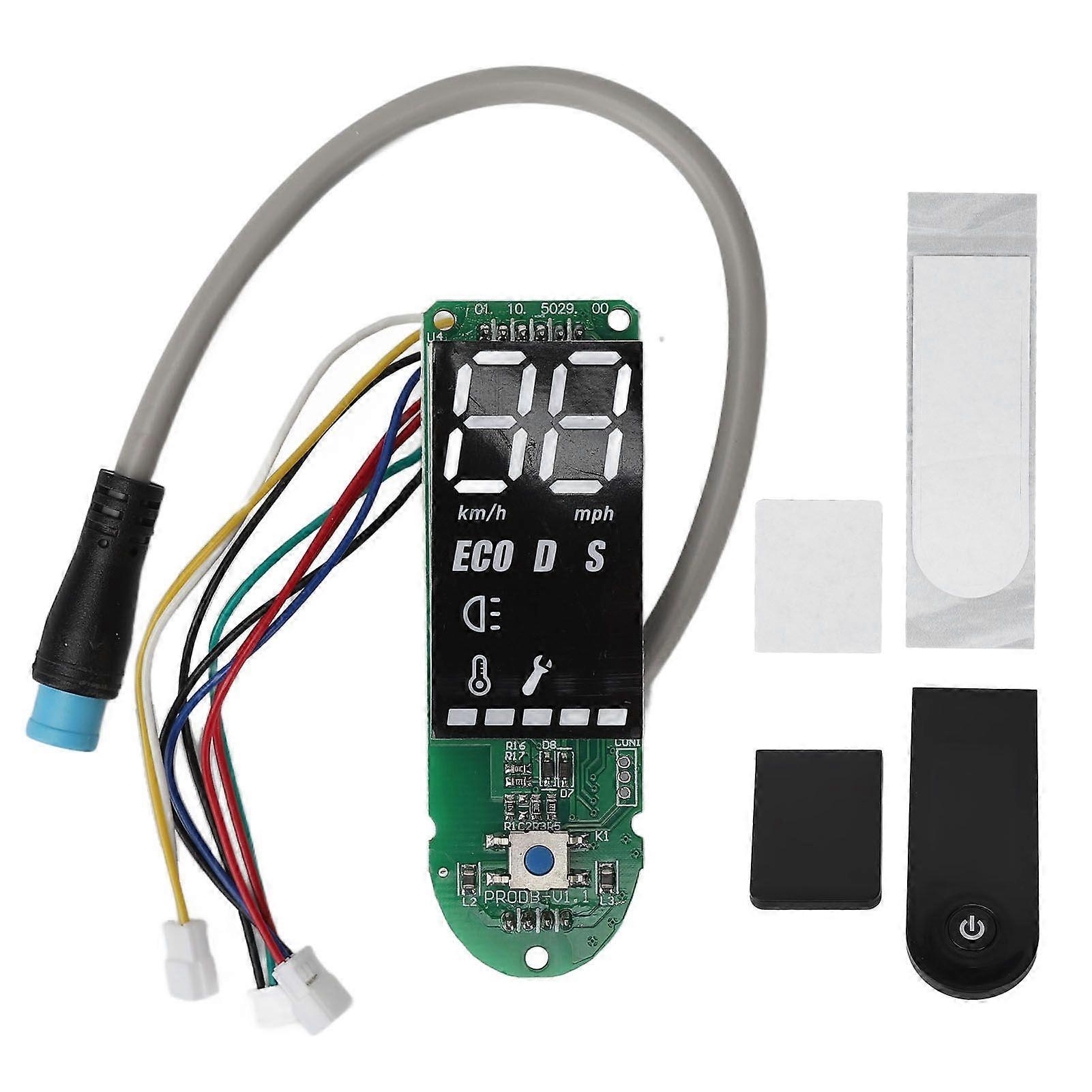 Dashboard Cover Replacement Circuit Board Universal Dashboard Panel Circuit Board Cover Accessory for Electric Scooter