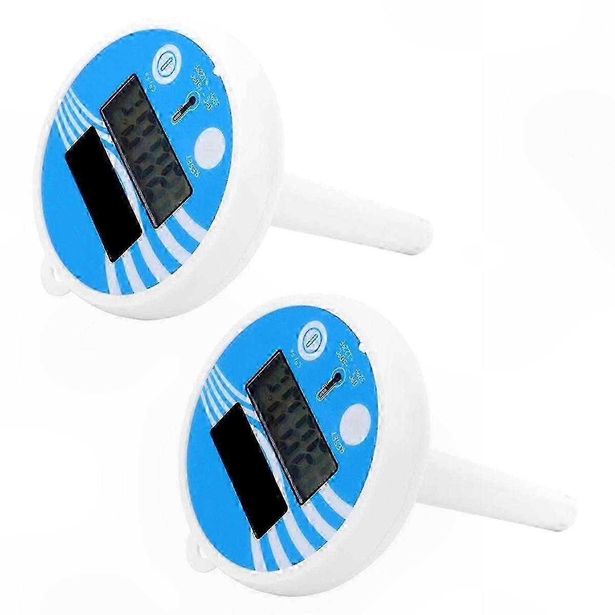 Mini Digital Pool Thermometer, Floating Water Temperature Gauge for Indoor & Outdoor Hot Tubs and Pools