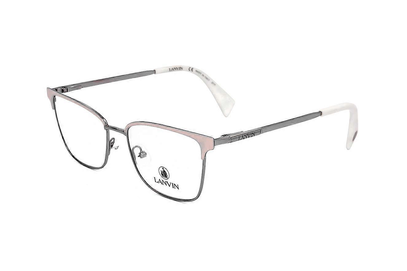 Eyewear Frames Lanvin LNV2105 101 IVORY/SILVER 52/16/140 WOMAN