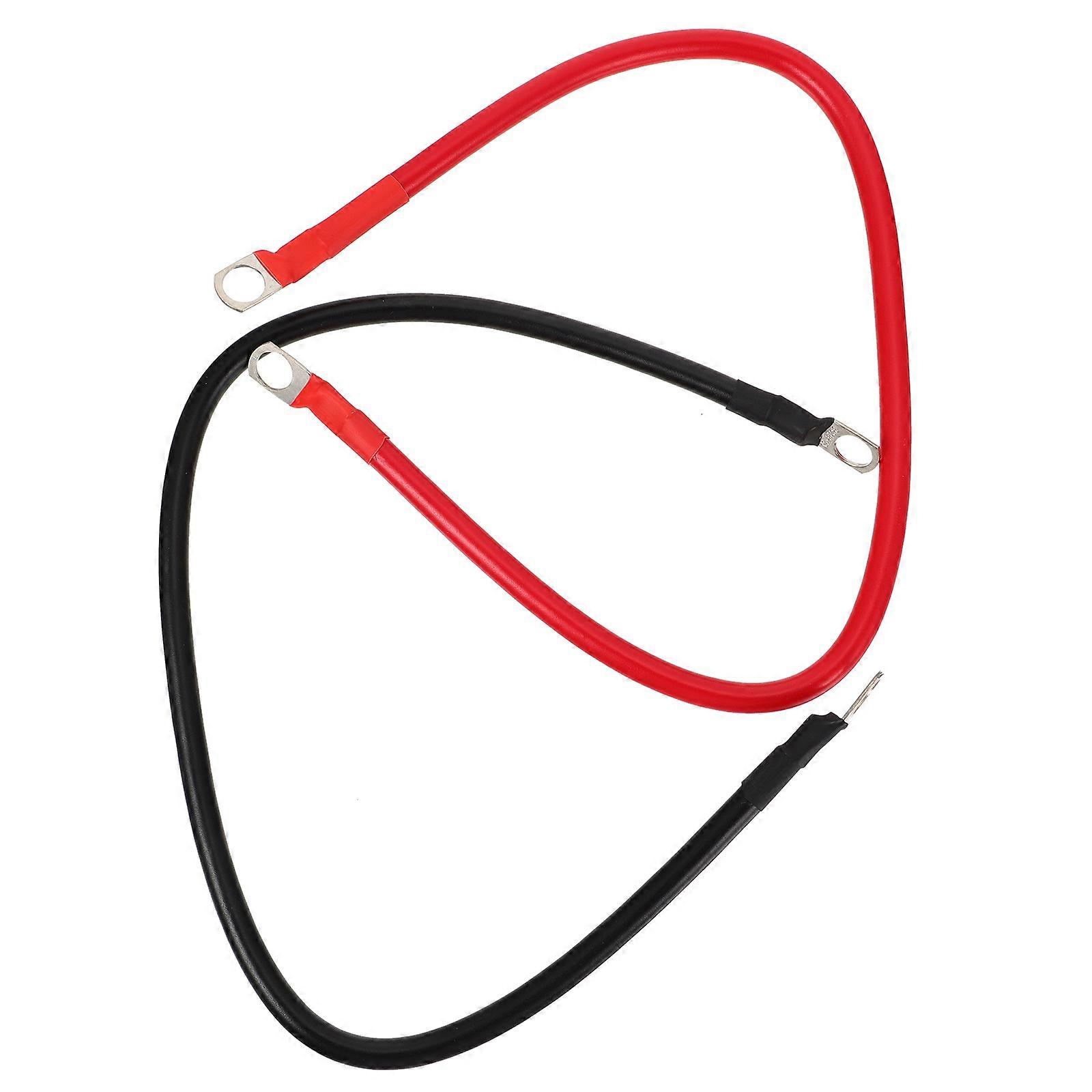 Negative Ground Cable Terminal Kit For Battery Wiring Inverter Connection 2Set Resistance Assorted Color