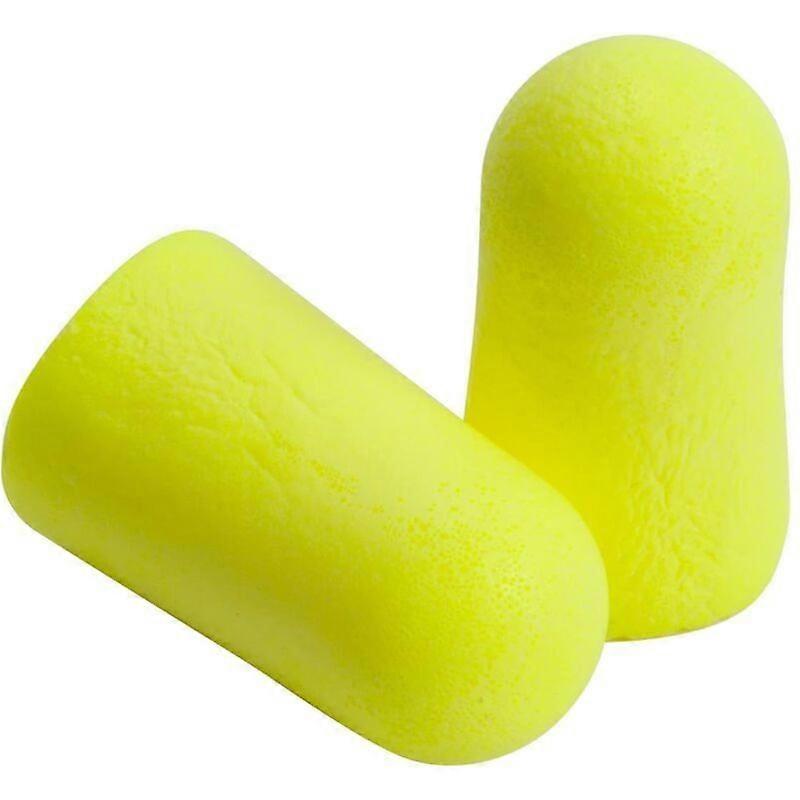Disposable Earplugs, Foam Earplugs, Noise Cancelling Earplugs for Sleeping, Studying, Working, Traveling (Yellow, 60 Pairs)