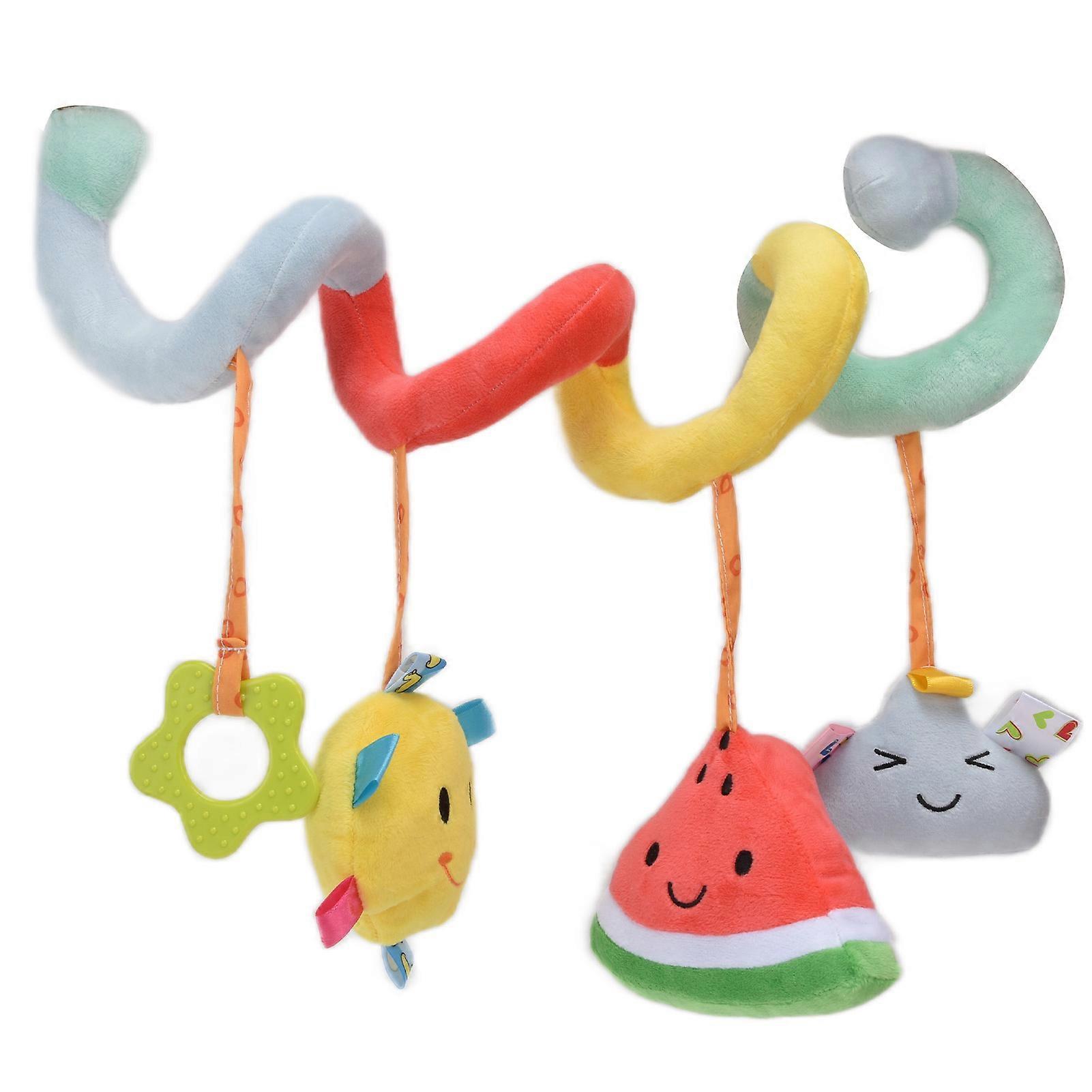 Baby Spiral Wrap Crib Bed Toy Cartoon Cute Stroller Car Seat Hanging Plush Rattle Toy#2