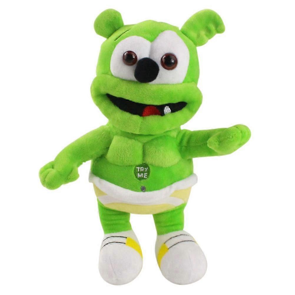 29CM Plush Bear Toy with Blue Eyes Sounding Plush Toys Bear Voice Doll Toys for Children Friends
