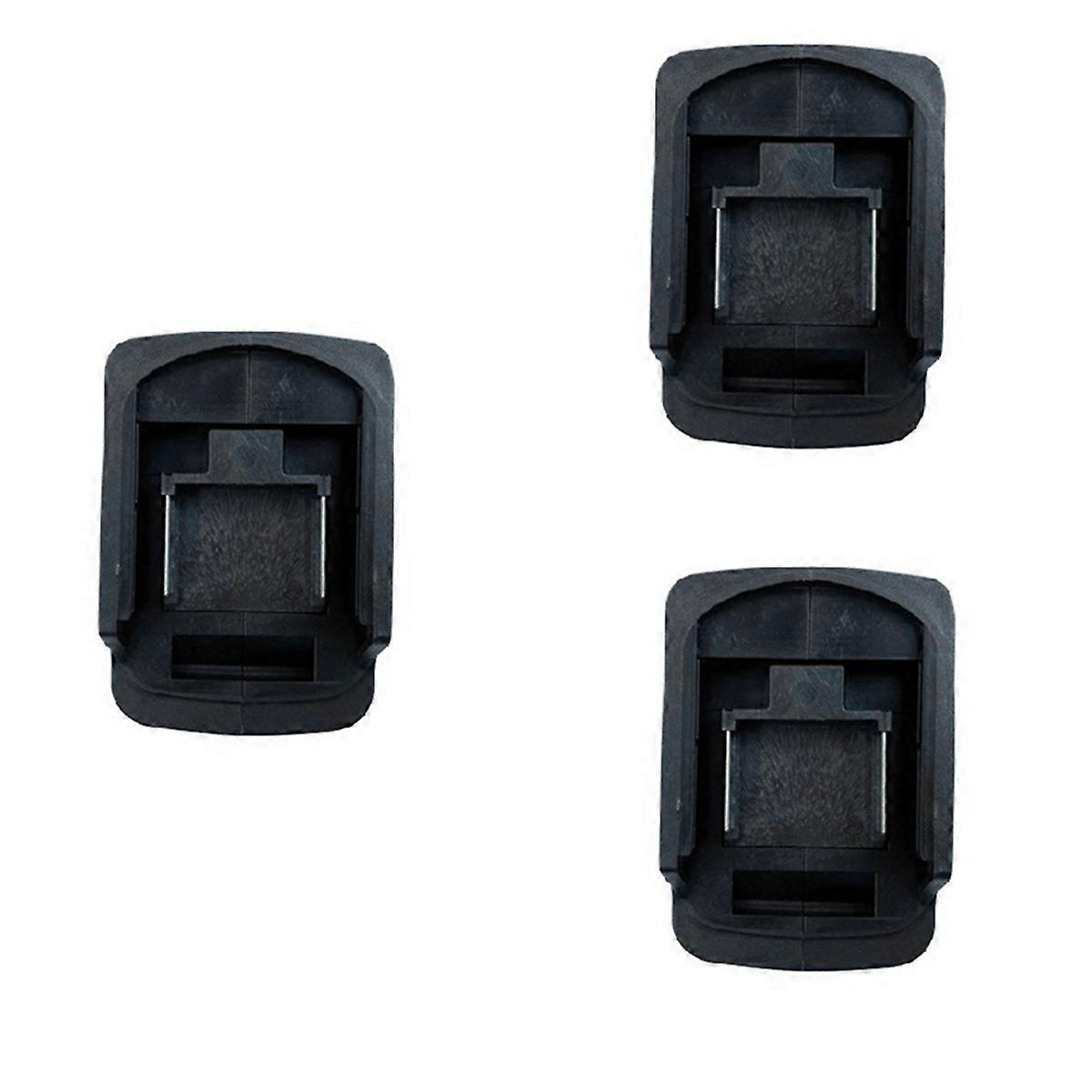 3X Adaptor for 18V Li-Ion Battery Power Mount Connector DIY Adapter Dock Holder for Power Tool