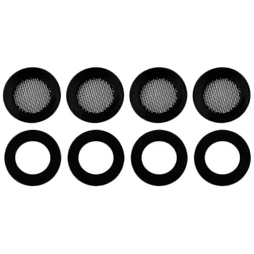 Shower Head Filter and Gasket Set, 4 Pcs for Handheld Shower Hose Installation