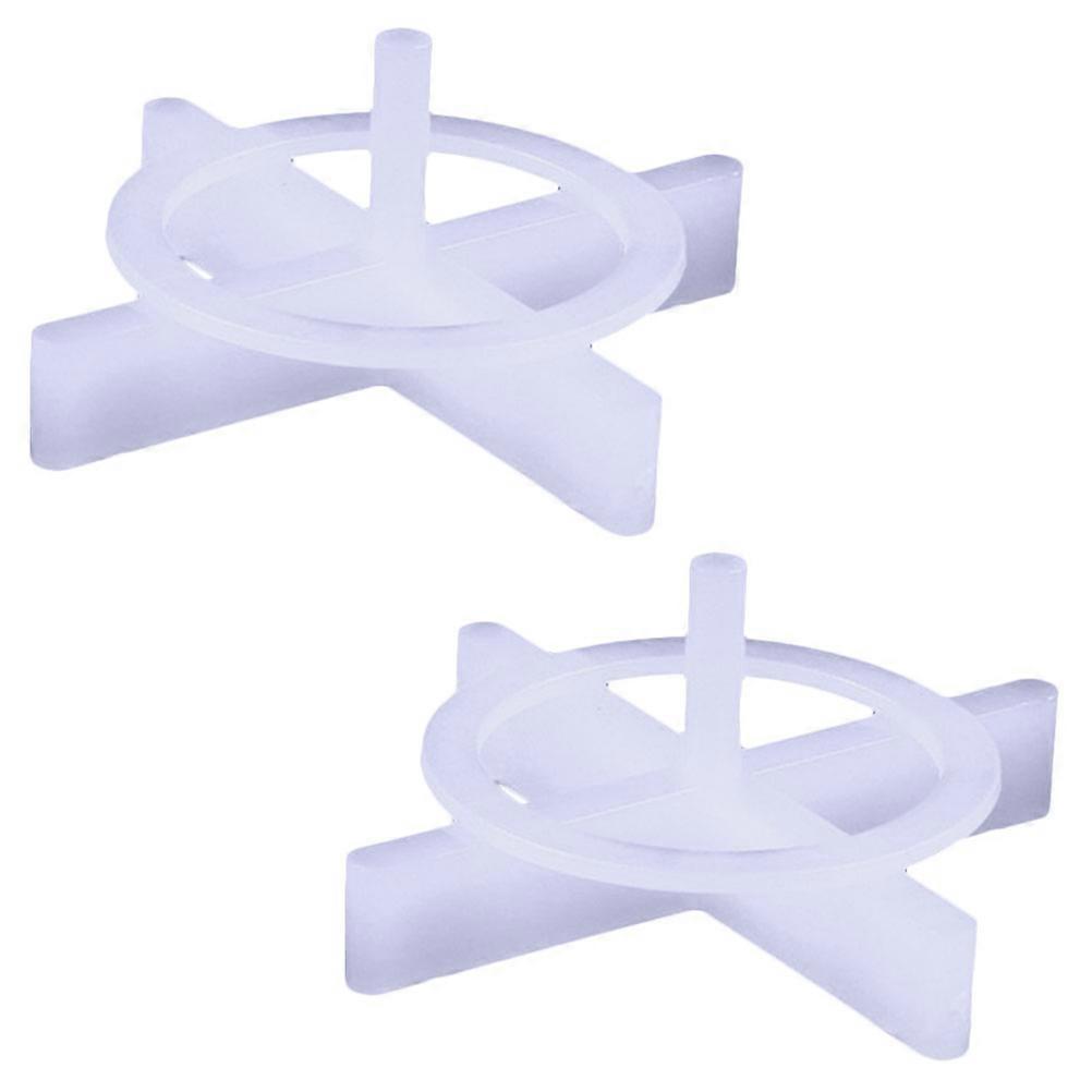 Tiles Leveler Spacers Replaceable 200Pcs Practical Tile Spacing Tool for Tile Installation White Plastic Solution