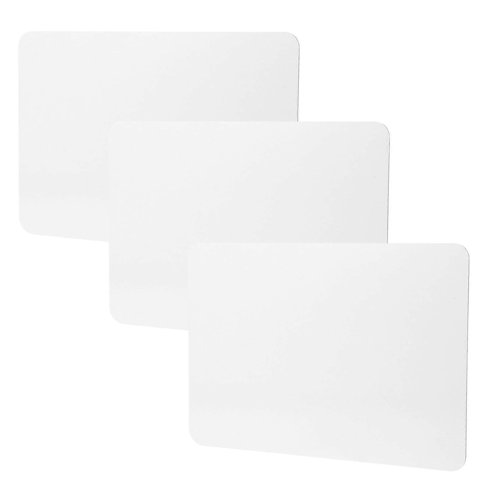 3pcs Double Sided Whiteboard for Portable Chalkboard, Lightweight & Easy to Use for Indoor Outdoor Drawing, Creative Writing and Painting Activities