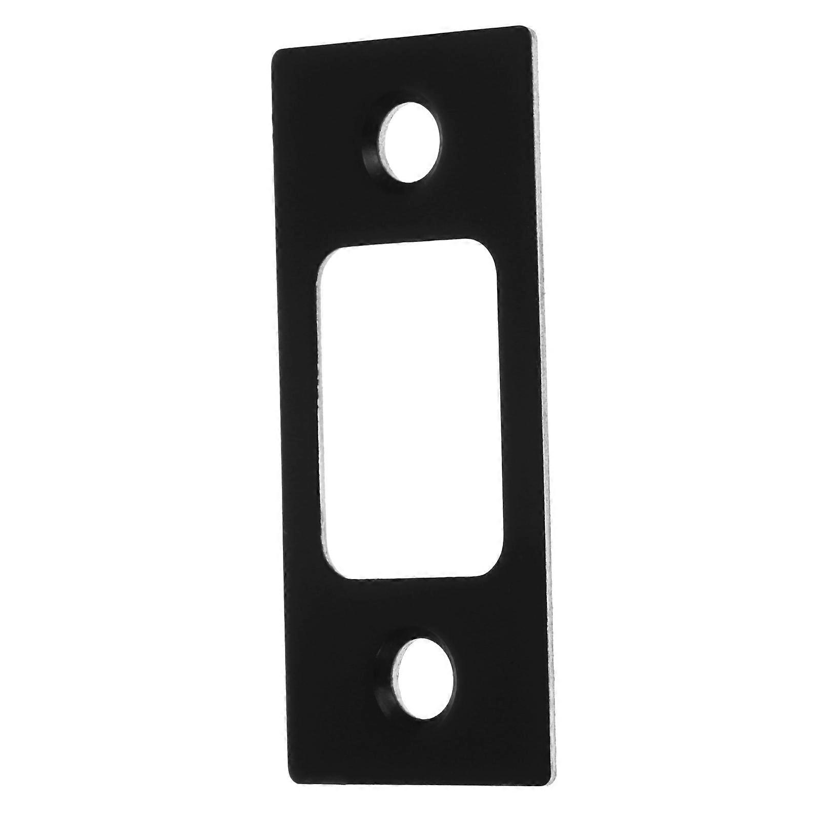 Stainless Steel Deadbolt Strike Plate Durable Lock Striking Plate for Wooden Doors Universal Security Accessory for Multiple Lock Types Indoor