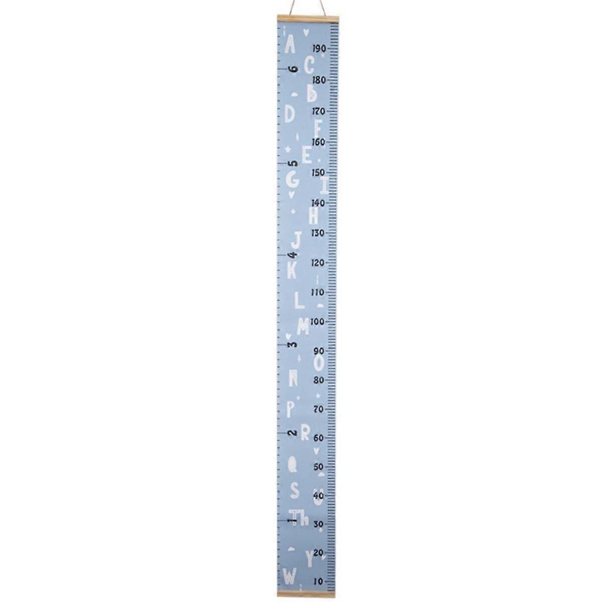 G Canvas Growth Chart for Kids -Unisex Kids Room Wall Decor -Measuring Height Chart-Wall Tape with Height Chart for Kids