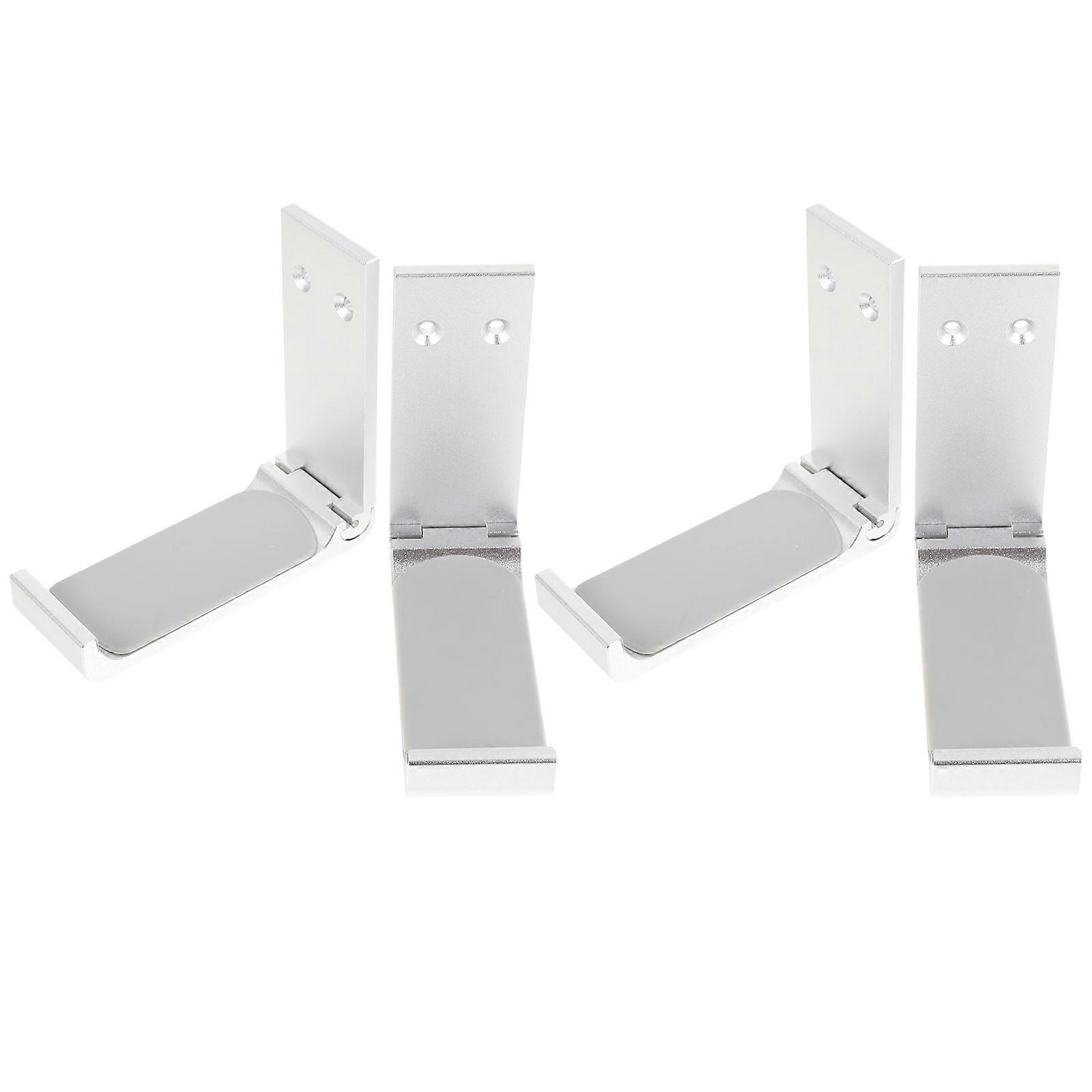 Heavy Duty Aluminum Headphone Hanger Durable, Space Saving Rack for Gaming & Office Use, Easy Installation, Universal Compatibility