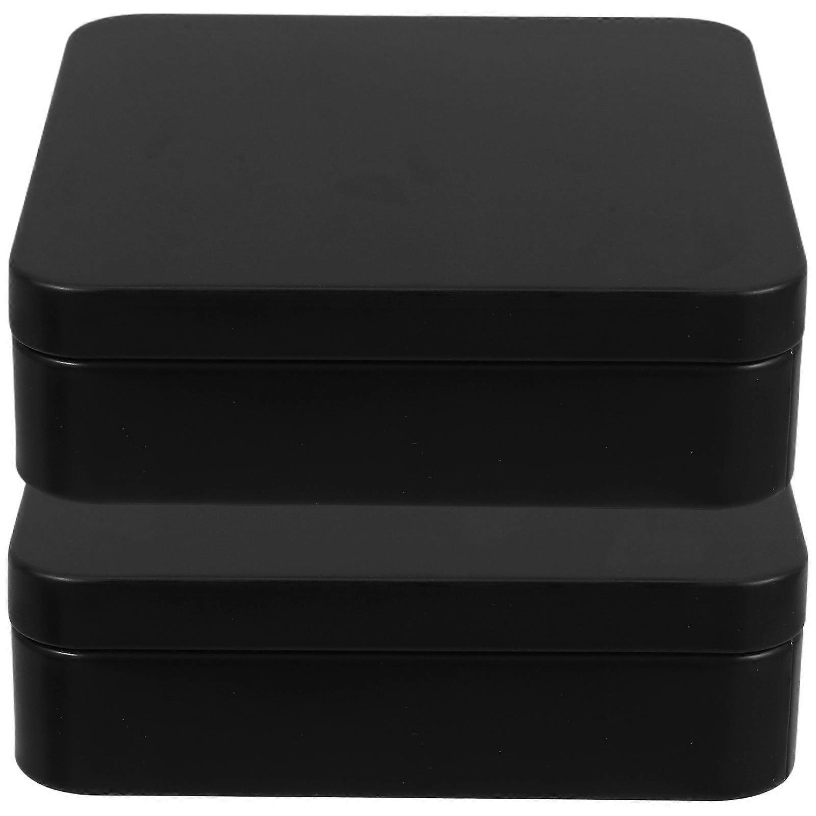 Mini Decorative Tinplate Box Set With Lid – Stylish Storage for Game Cards, Trinkets & Small Items, Compact Organizer for Home & Travel