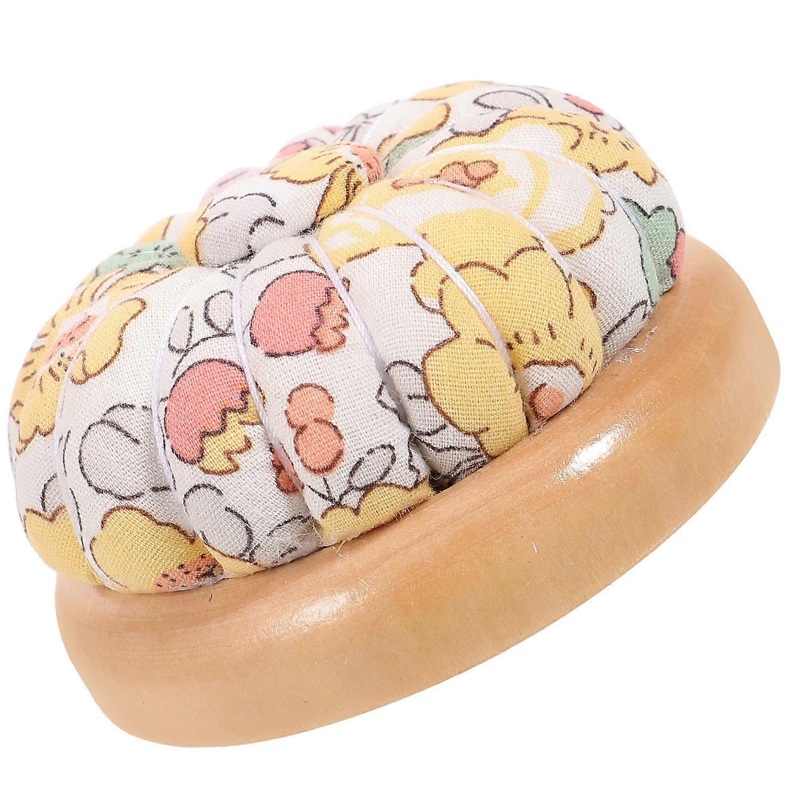 Compact Sewing Pin Holder with Ball Shaped Needle Cushion for Cross Stitch, Embroidery, and Quilting – Portable and Durable Needle Storage Solution