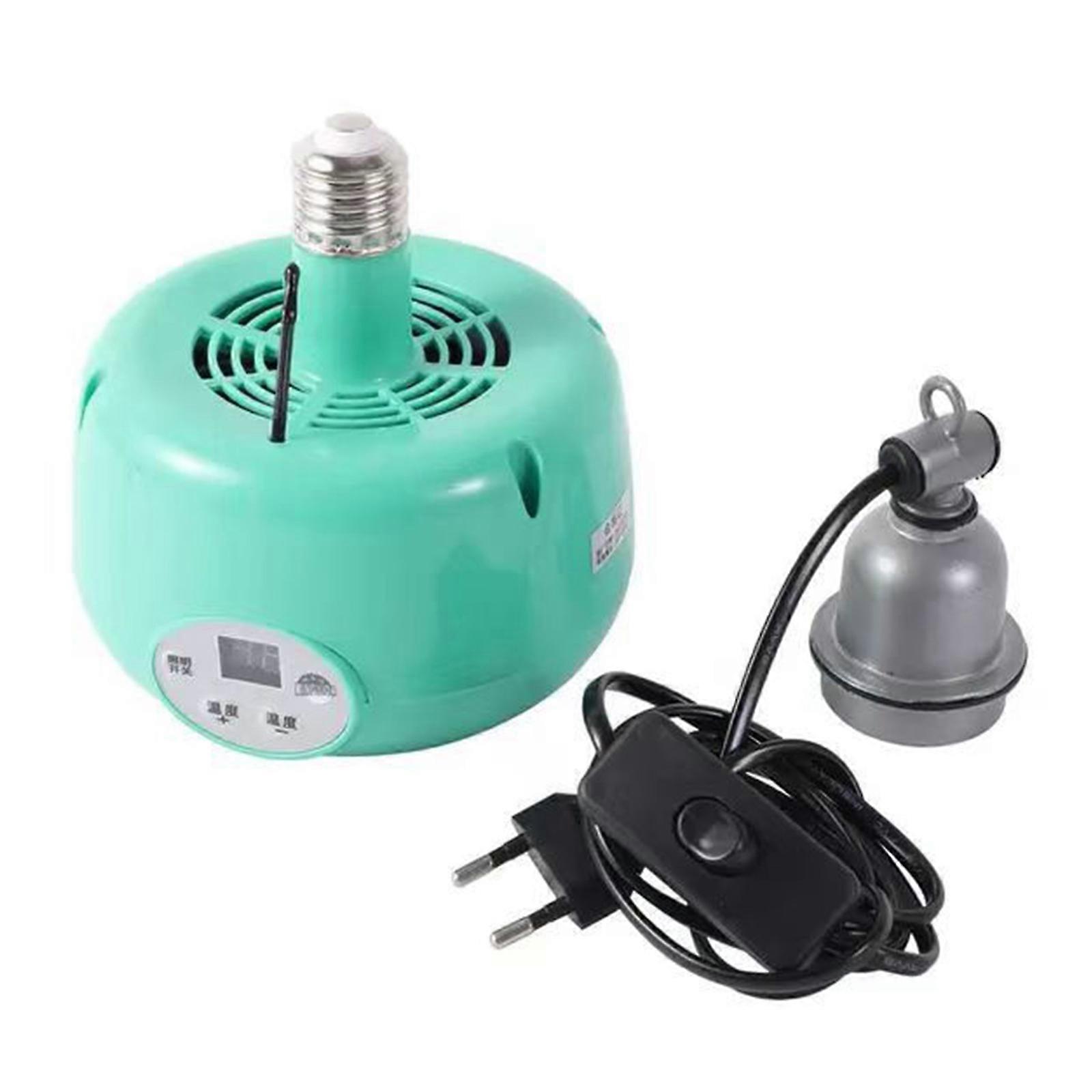 Efficient Pet Heating Lamp Thermostatic Temperature Controller for Chickens Reptiles and Small Animal Indoor Use Multicolor