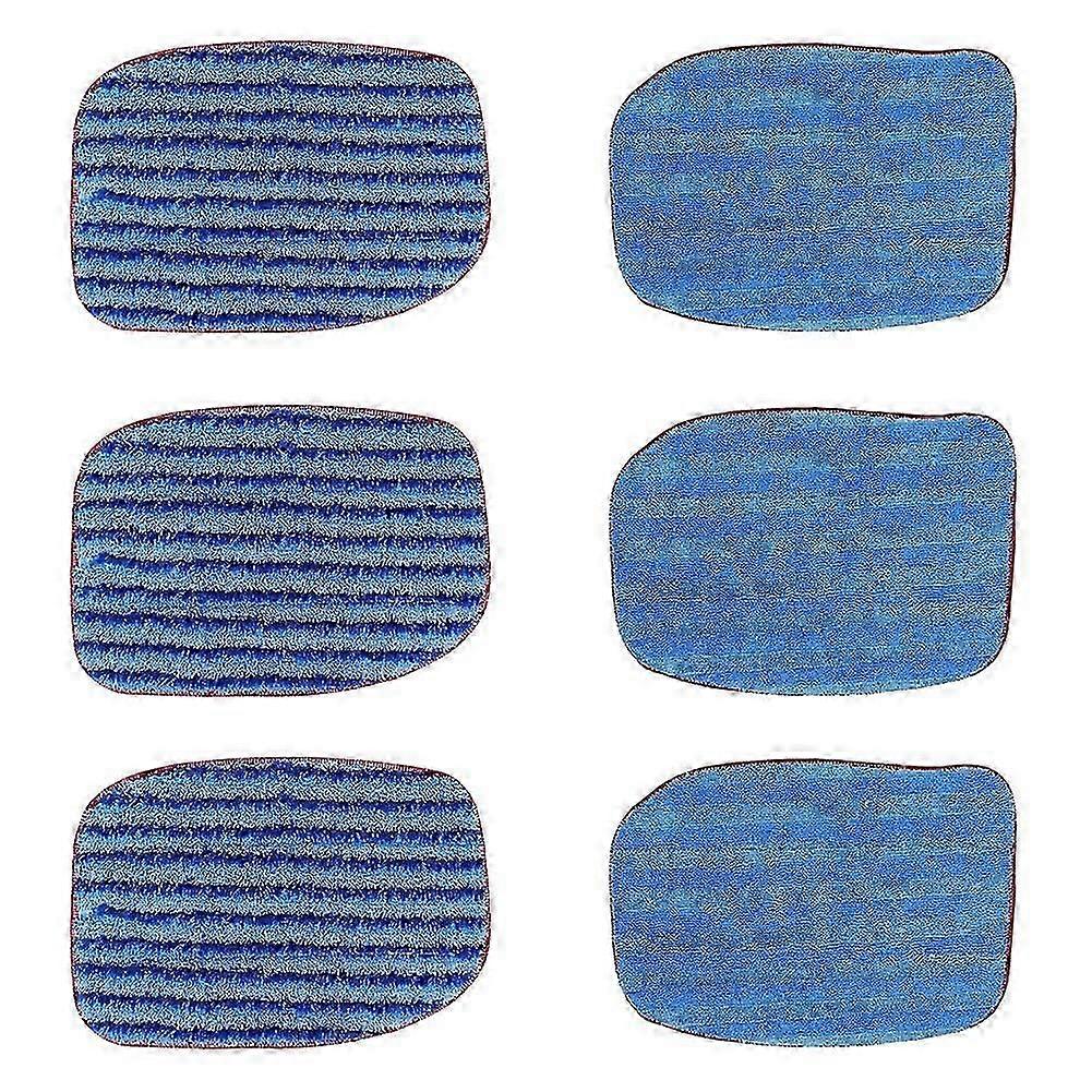 MC1375 / MC1385 Mikrofaser-Dampfwischpads: 6er-Pack Dampf-Ersatzpads für McCulloch MC1375, MC1385, MC1270 Dampfreiniger
