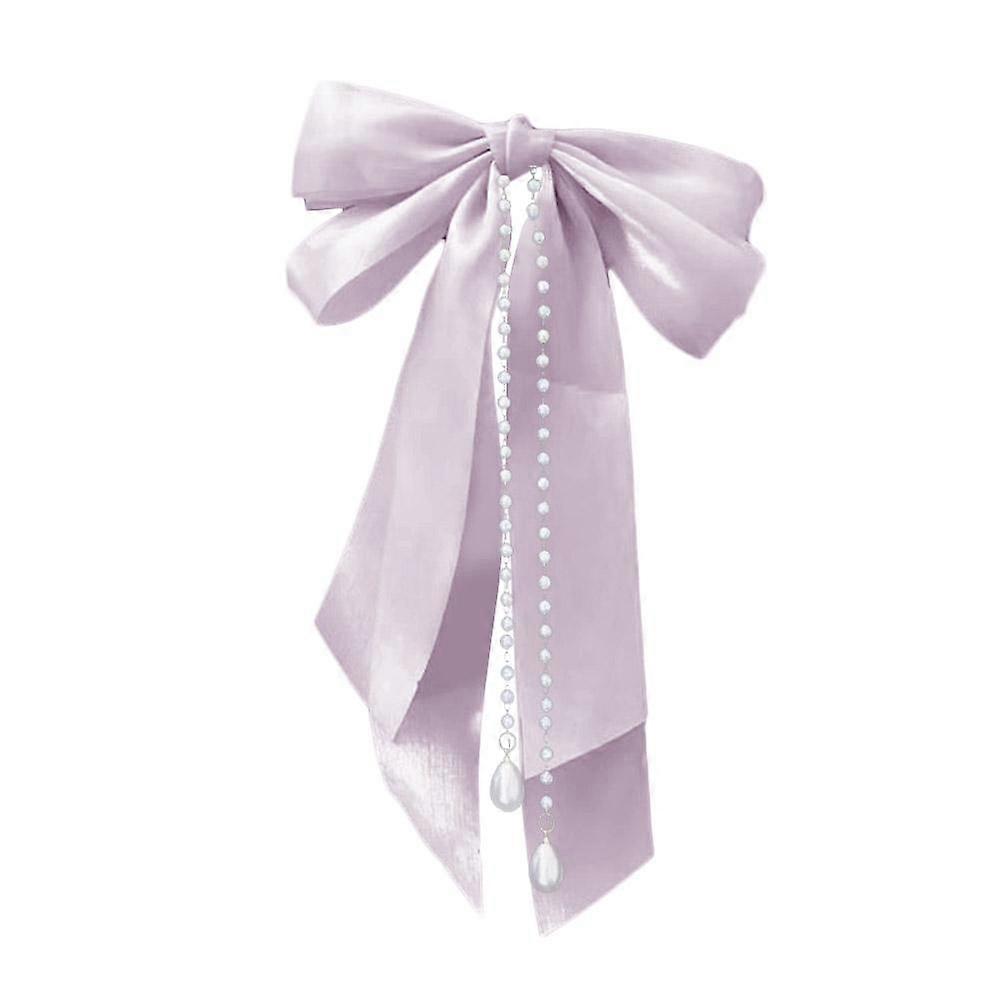 סיכת ראש פרל ציצית פיות ליבה קליפס שיער רומנטי אלגנטי קשת אביב אקססורי לשיער לנשים בנות