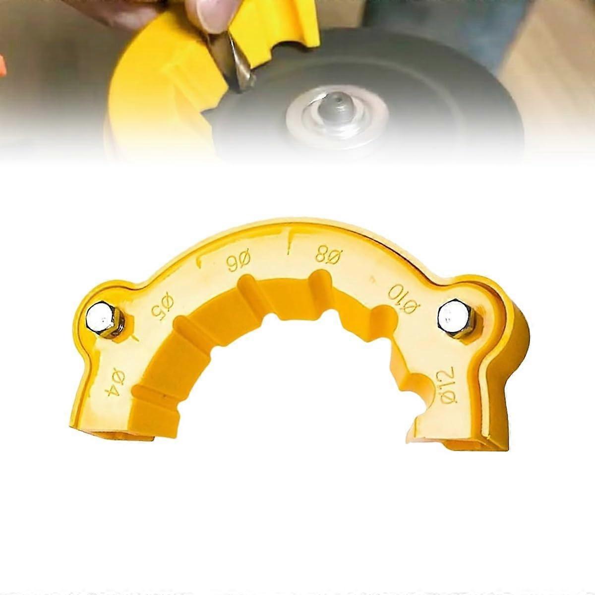 Drill bit sharpener with multiple specifications, precision sharpening guide tool (1pc)