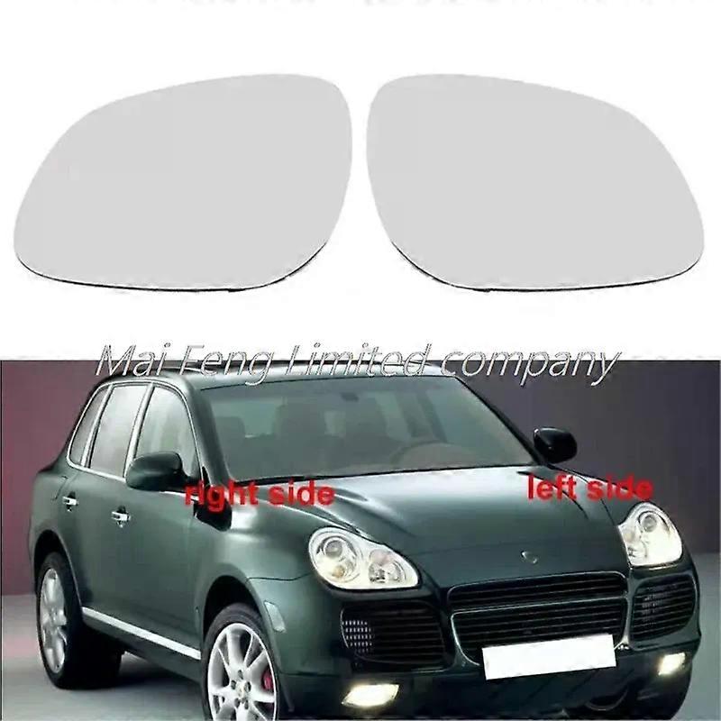 For Porsche Cayenne 2002-2006 Car Accessories Outer Rearview Mirrors Lens Door Wing Rear View Mirror Glass with Heating