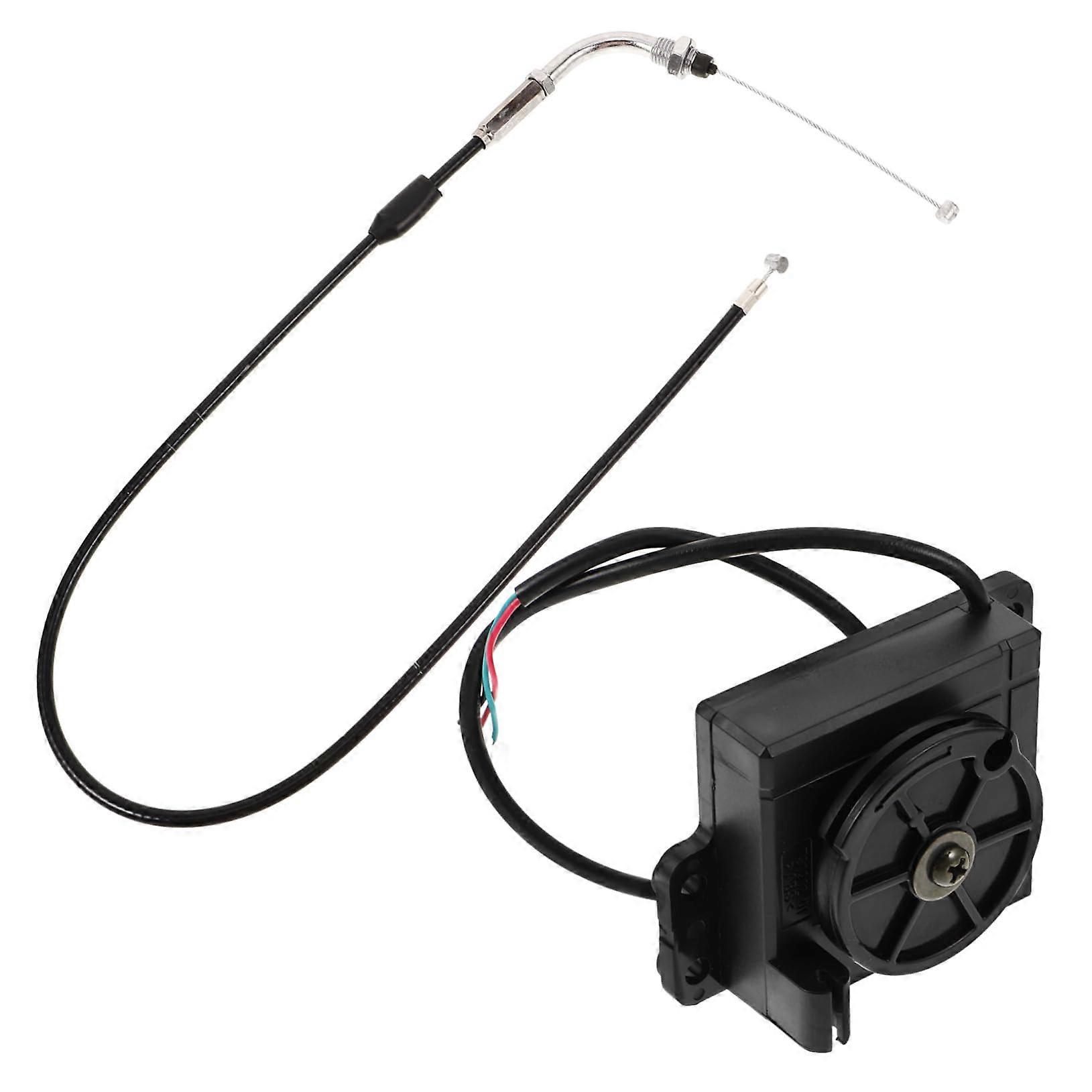 Electric Motorcycle Throttle Control Kit with Ergonomic Handle Grip for Comfortable Riding