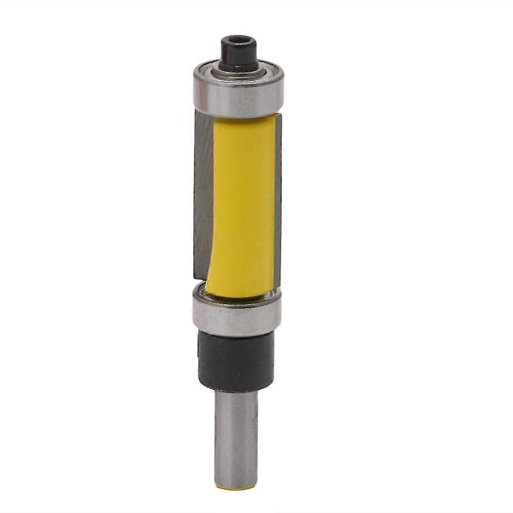 Flush Trim Router Bit 1/4 Inch Shank Top And Bottom Bearing For Woodworking