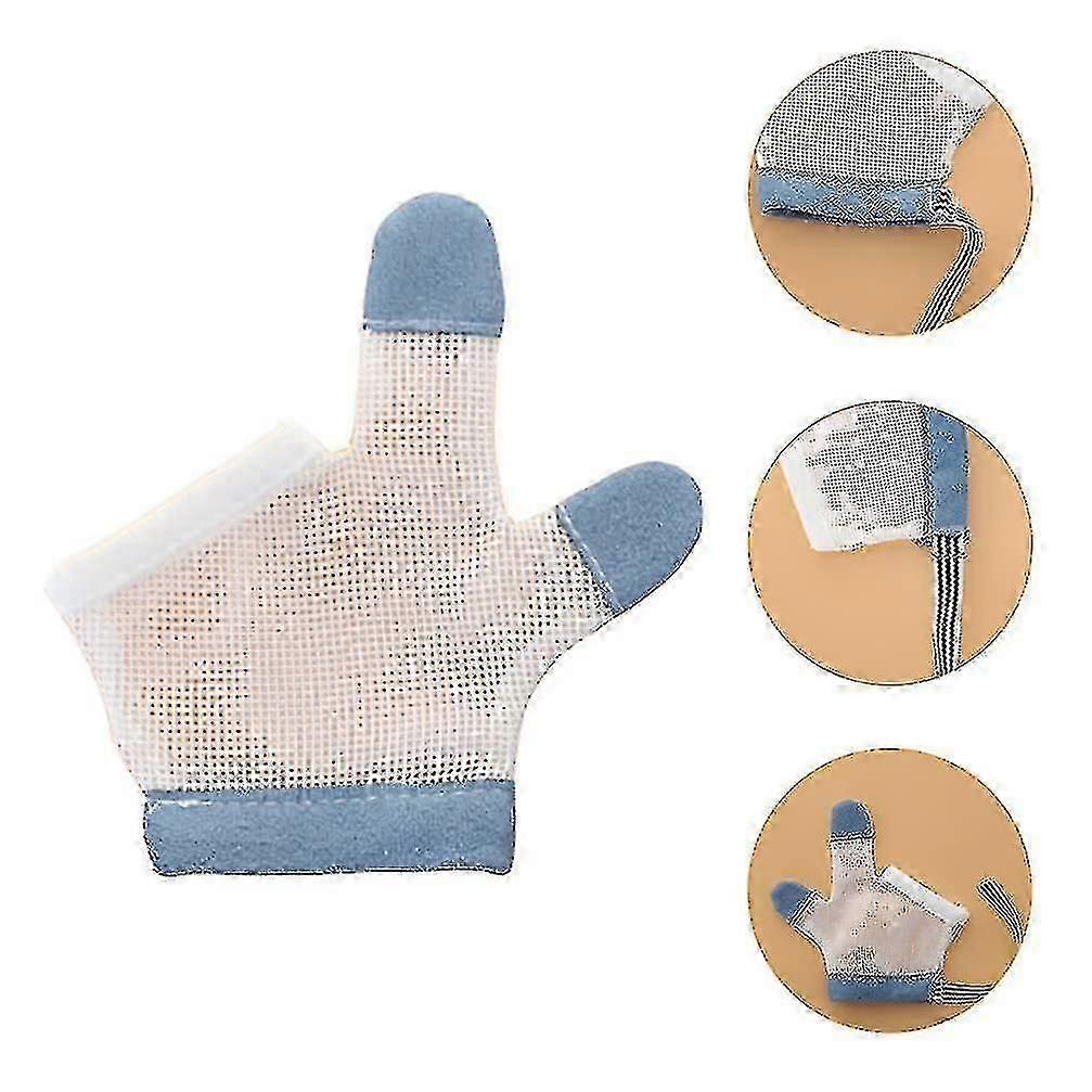 2pairs وقف الإبهام مص إصبع الحرس الوردي تنفس الطفل مص الاصبع توقف للطفل