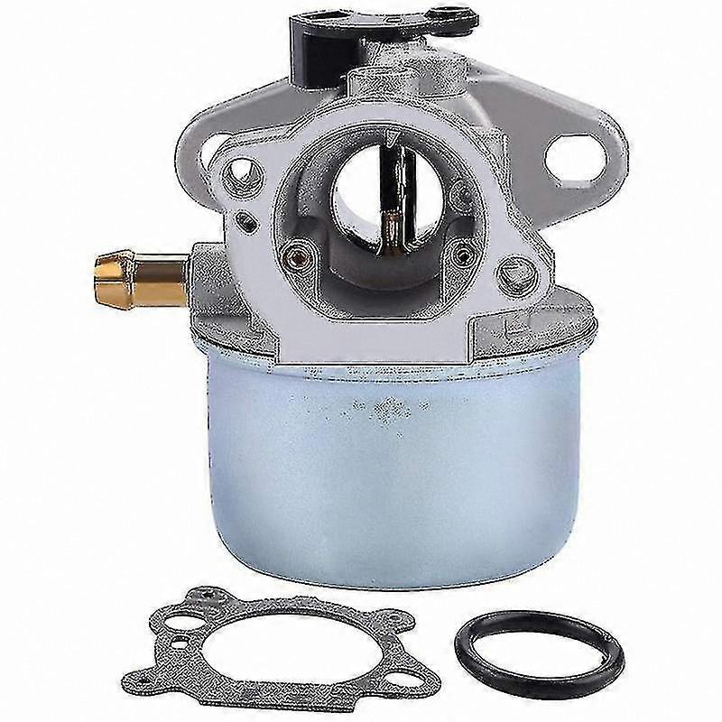 Carburetor Assembly with Air Filter Base for Small Engines, Fits Models 124L02 124T02 124T05 124T07 CA