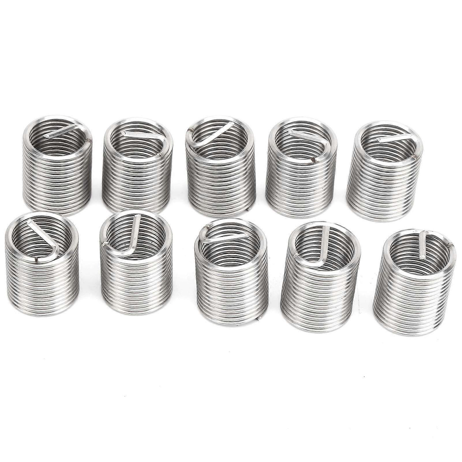 10Pcs Thread Rep Steel Wire Sleeve for Strength Hardware Fasteners