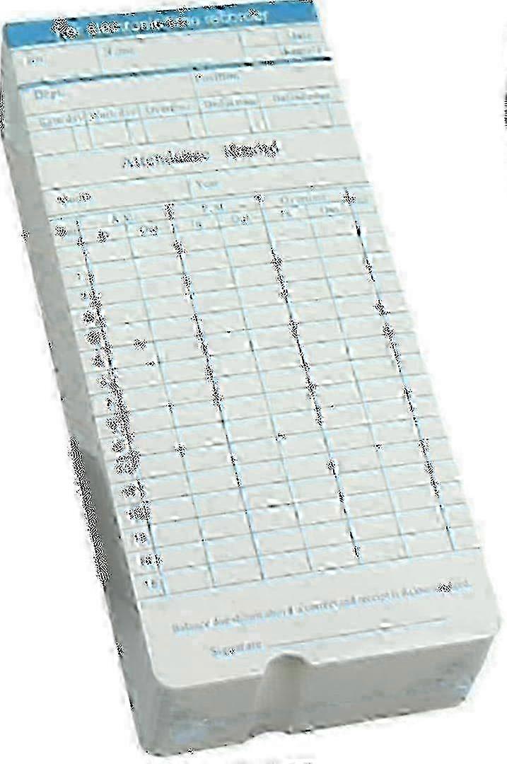 Employee Timecards Monthly Time Clock Card Pack