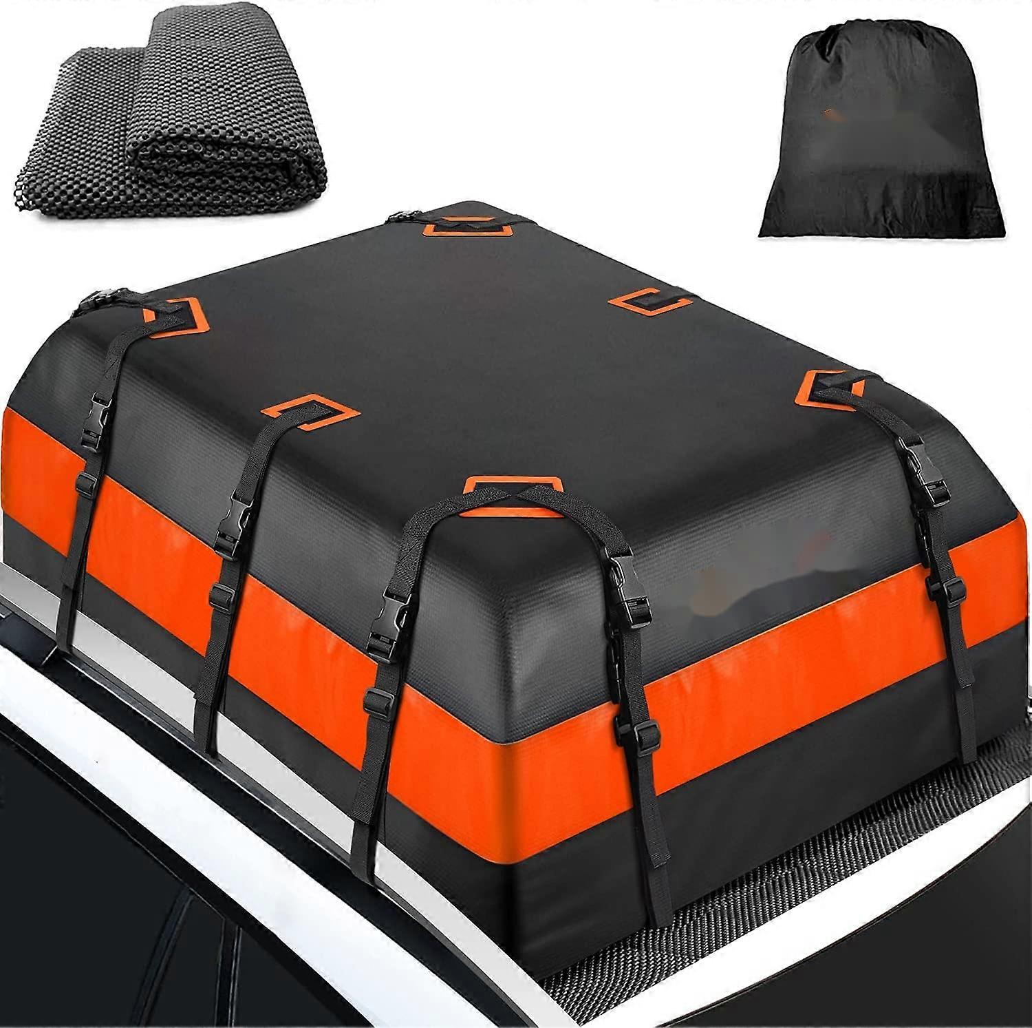Car Roof Box for Vauxhall Vectra C, ExtraLarge with Dual Side Opening, 20cubic feet