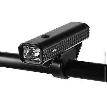 210-1 400 Lumens Bike Front Handlebar Light USB Rechargeable Aluminum Alloy Flashlight for Night Cyc