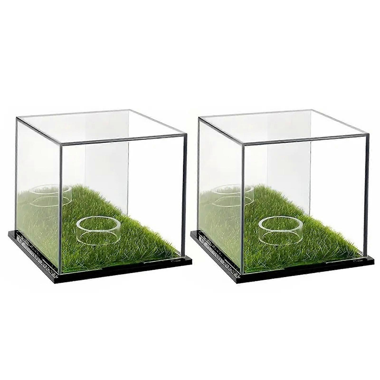 Clear Acrylic Golf Ball Protector Case Dustproof Golf Ball Storage Box Signature Ball Storage Container Easy to Use Multicolor