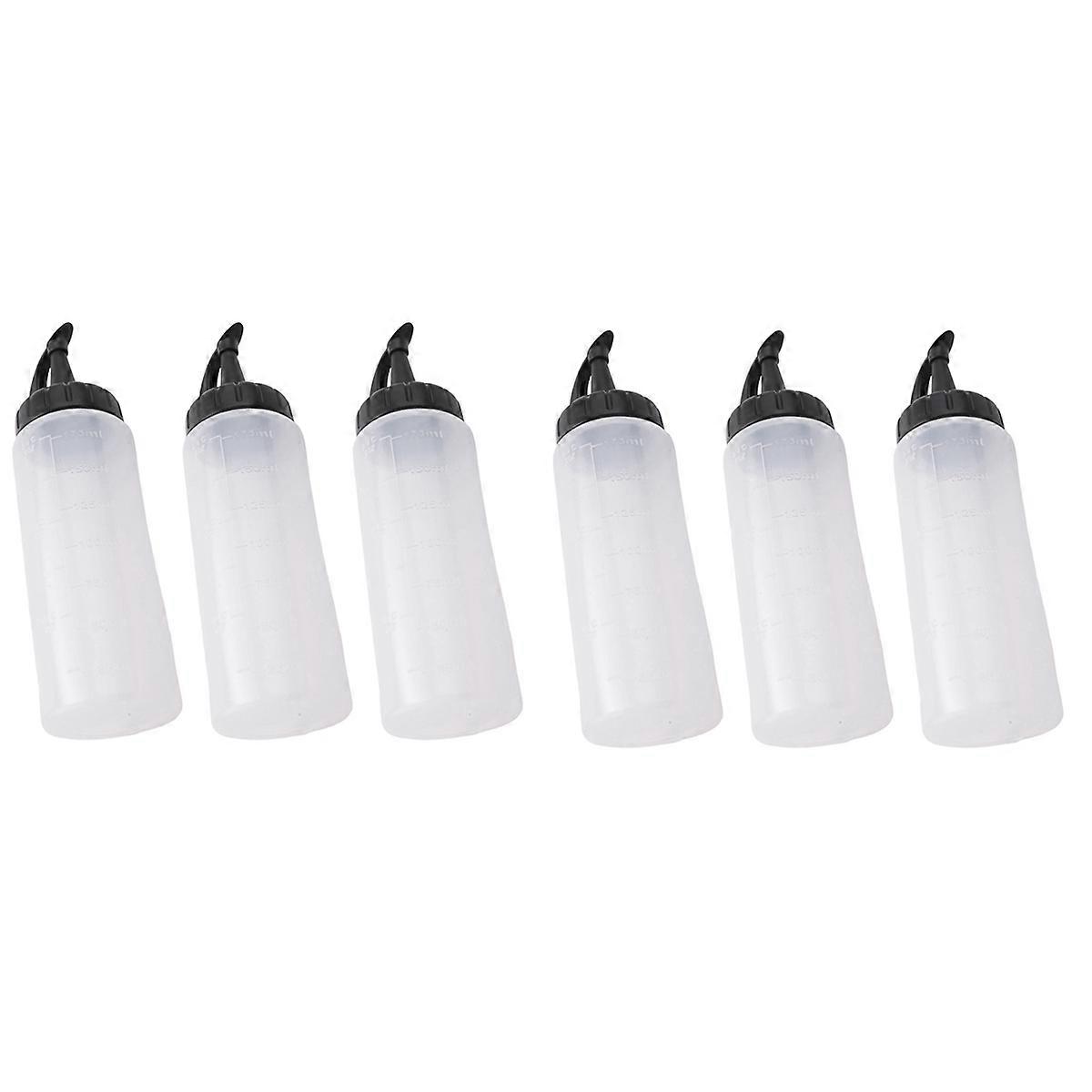 Chef's Squeeze Bottle, Pack of 3, Condiment Squeeze Bottles, Ketchup Squeeze Squirt Bottle for Sauce