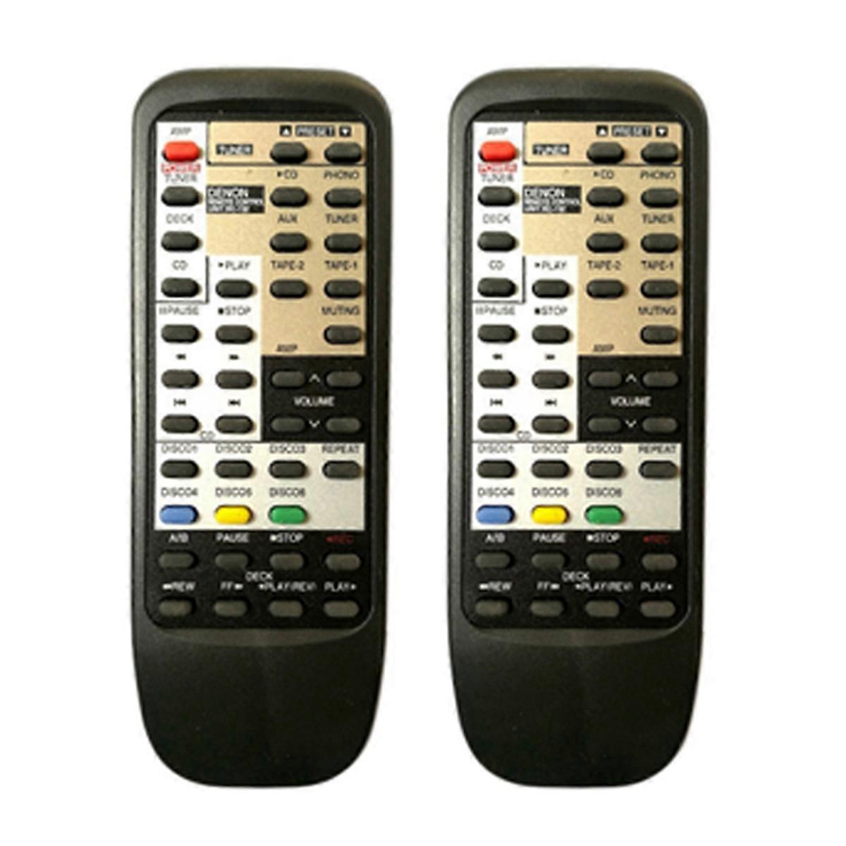 2X for AV Player RC-152 CD Remote Controller -735R -880R